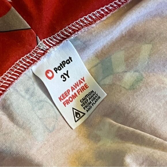 Christmas Reindeer print Hooded zip up pajama outfit - Picture 7 of 11